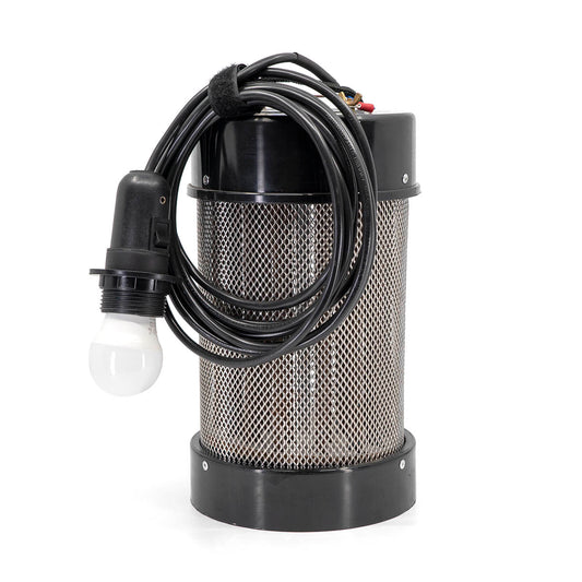 Wasserbetriebene Powerbank mit Lampe